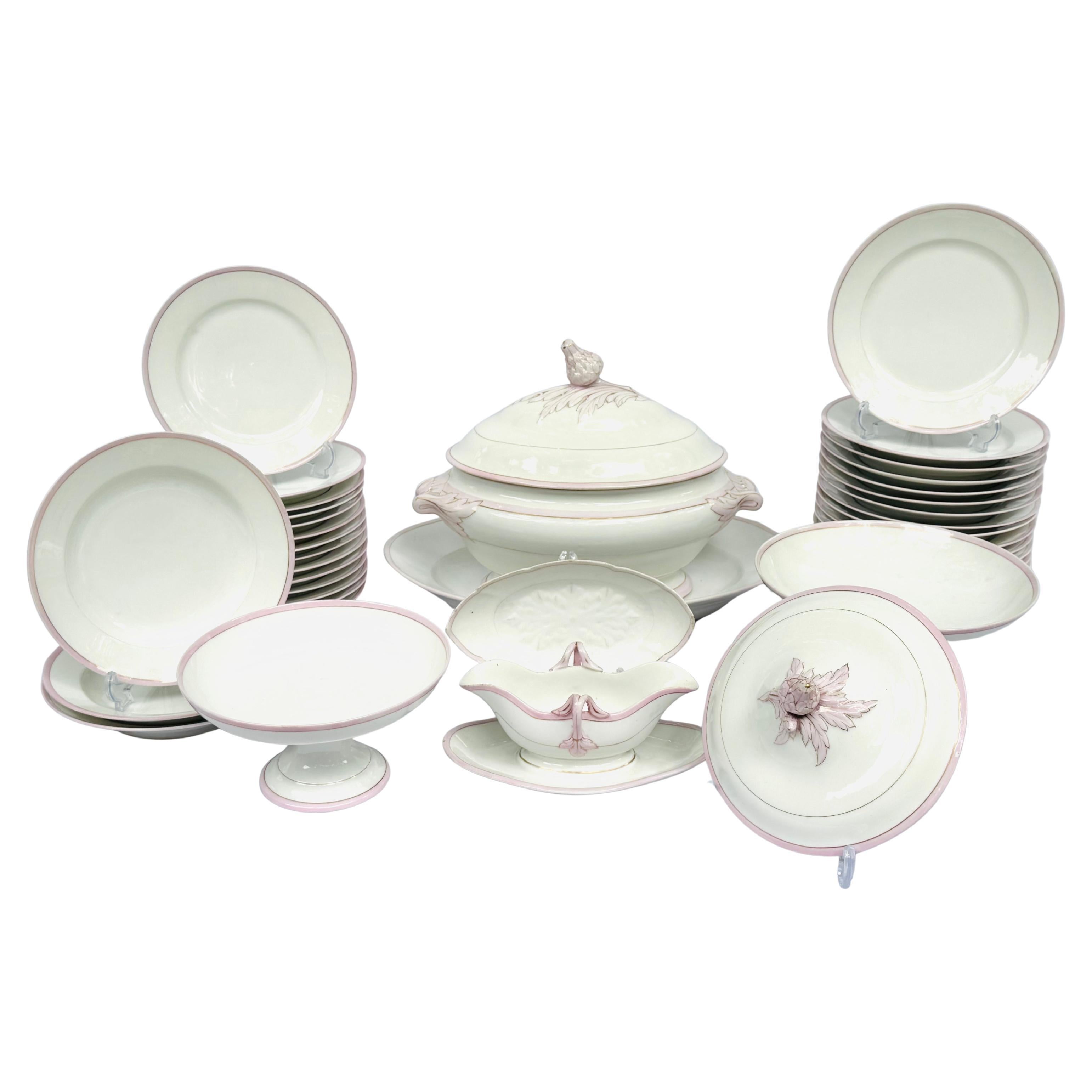 Hache e Pepin Le Halleur Frankreich - 1876 Tafelservice im Zustand „Gut“ im Angebot in Rio De Janeiro, BR