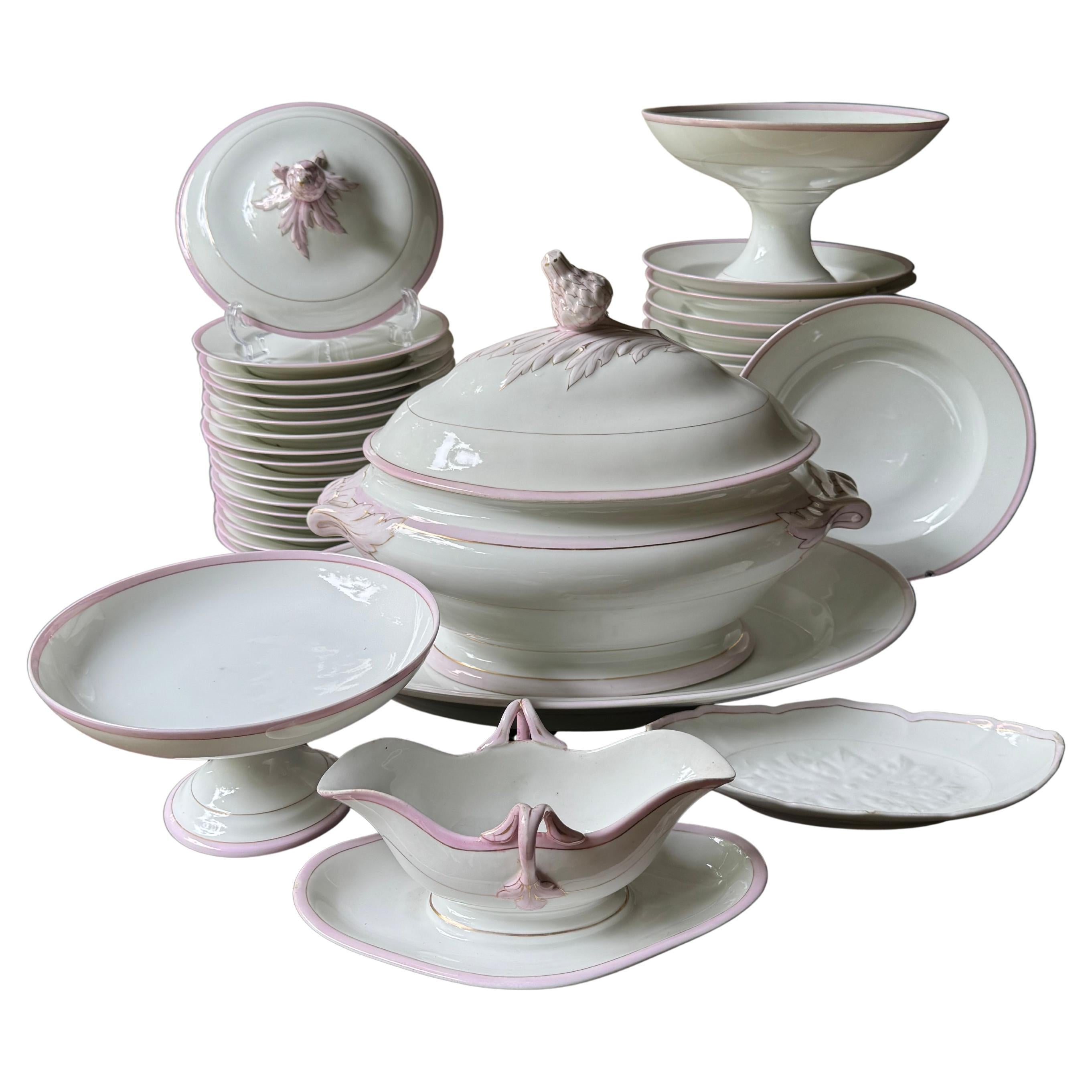 Hache e Pepin Le Halleur France - 1876 Service de table