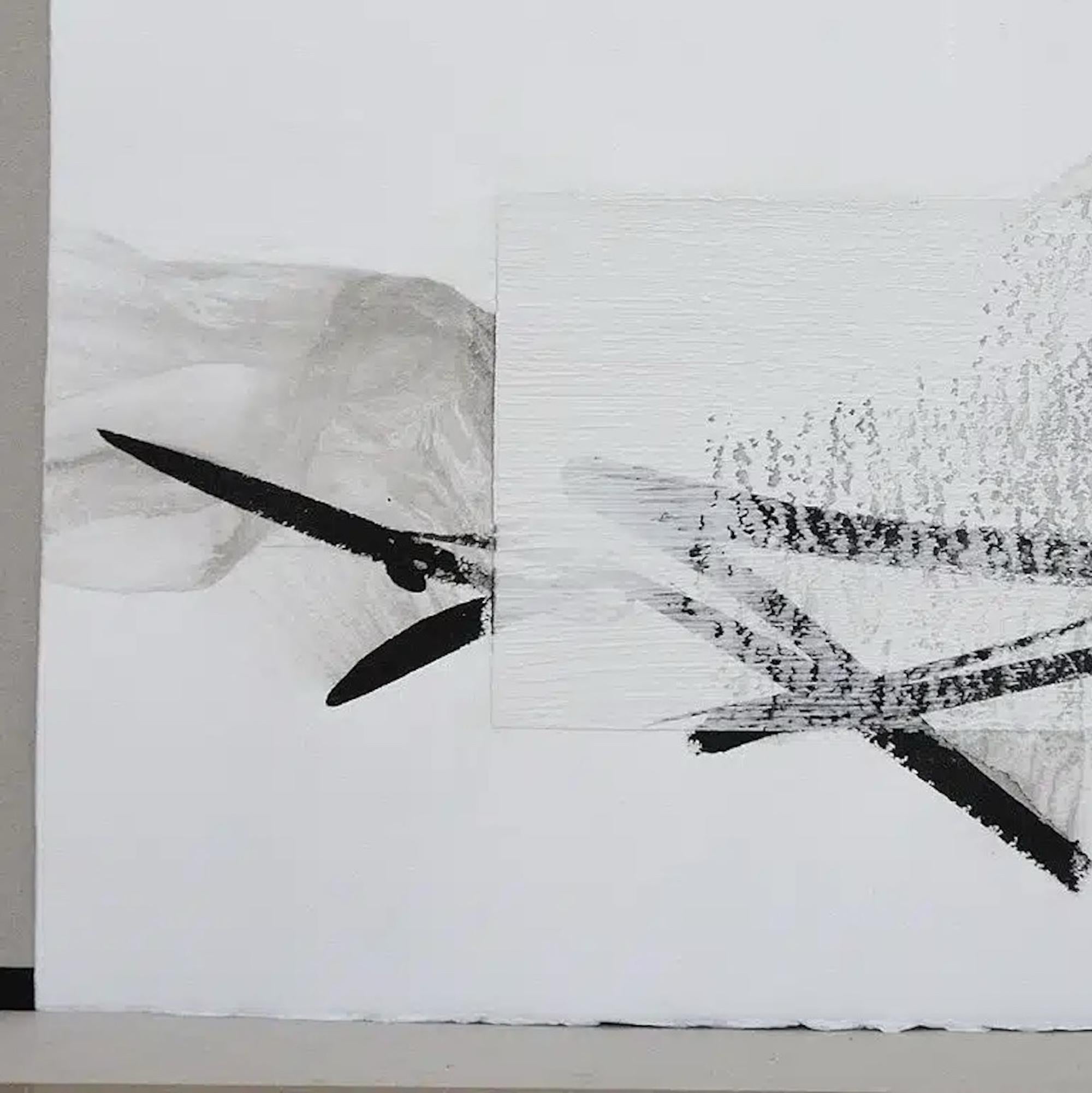 Permanescence N528 by Hachiro Kanno - Calligraphy, abstract painting, Japan For Sale 6