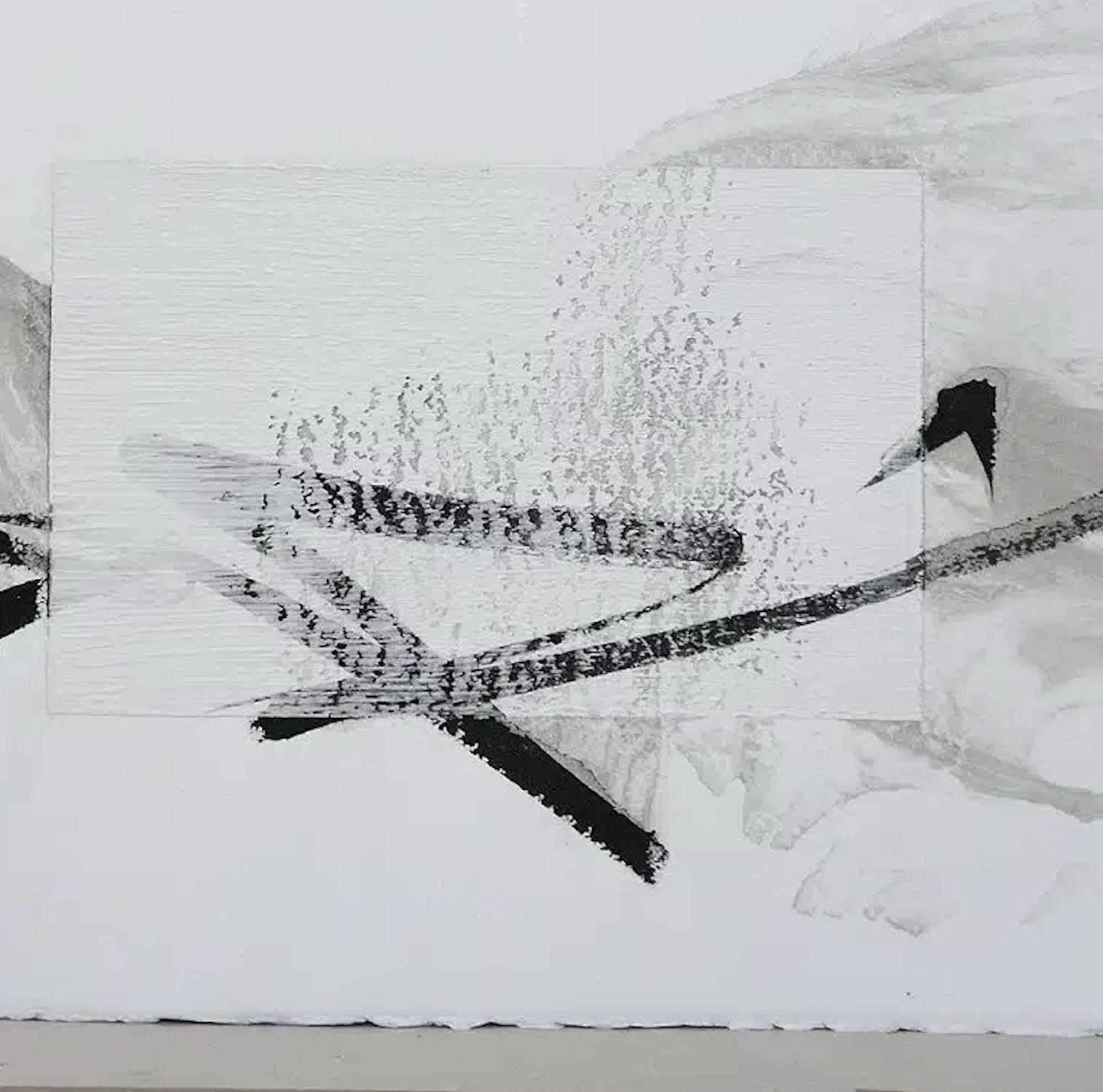 Permanescence N528 by Hachiro Kanno - Calligraphy, abstract painting, Japan For Sale 8