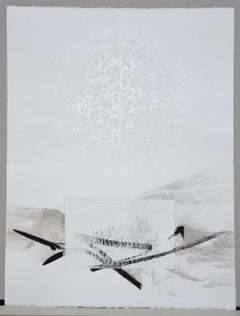 Permanescence N528 by Hachiro Kanno - Calligraphy-based Abstract Painting