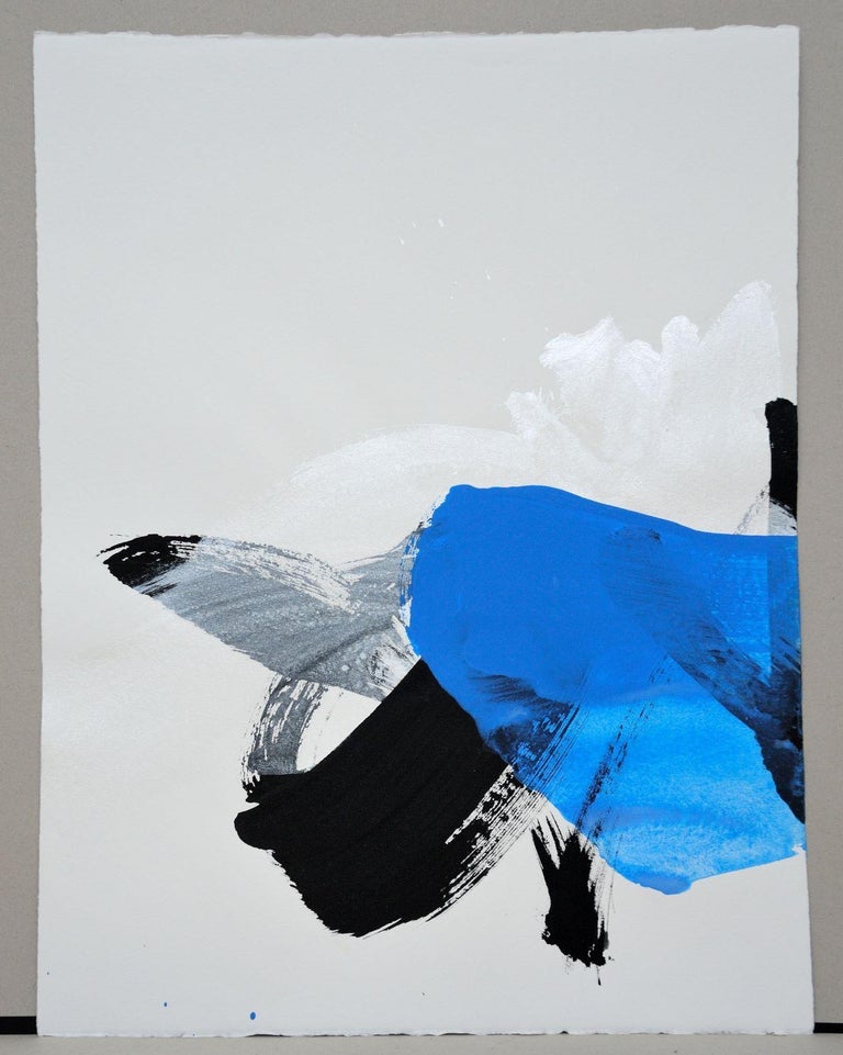 Permanescence N548-D - Calligraphy-based abstract work on paper - Painting by Hachiro Kanno