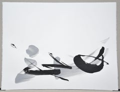 Permanescence N727 von Hachiro Kanno - Kalligrafie, abstraktes Gemälde, Tinte