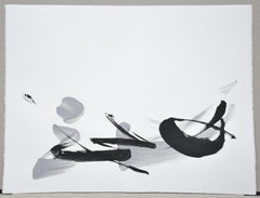 Permanescence N727 par Hachiro Kanno - Calligraphie, peinture abstraite, encre 