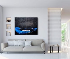 Permanescence TN693-D by  Hachiro Kanno - Calligraphy-based abstract painting