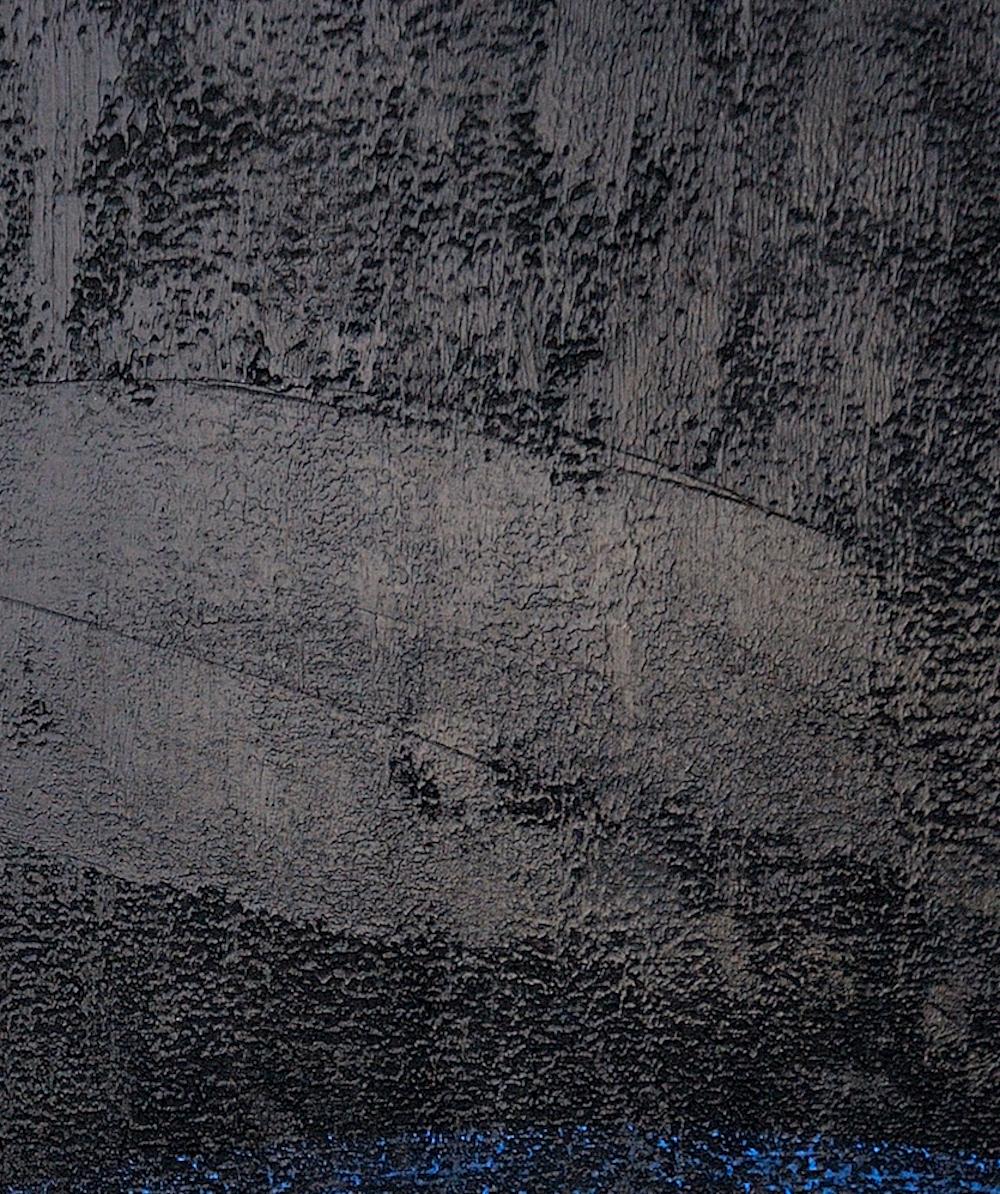 Permanescence TN693-D by  Hachiro Kanno - Calligraphy-based abstract painting For Sale 6