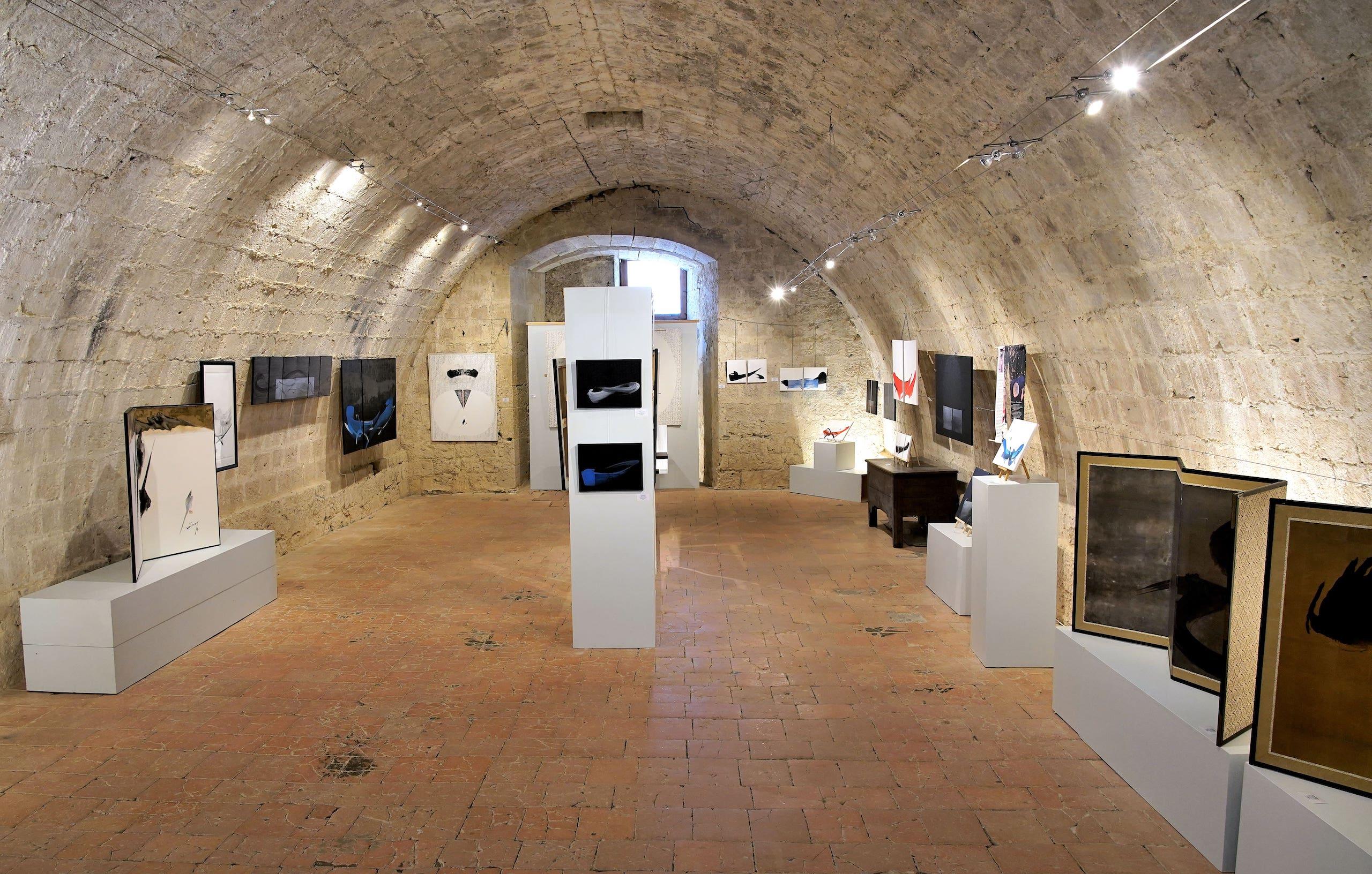 Permanescence TN694-T von Hachiro Kanno – abstraktes Gemälde auf Kalligraphie basiert im Angebot 7