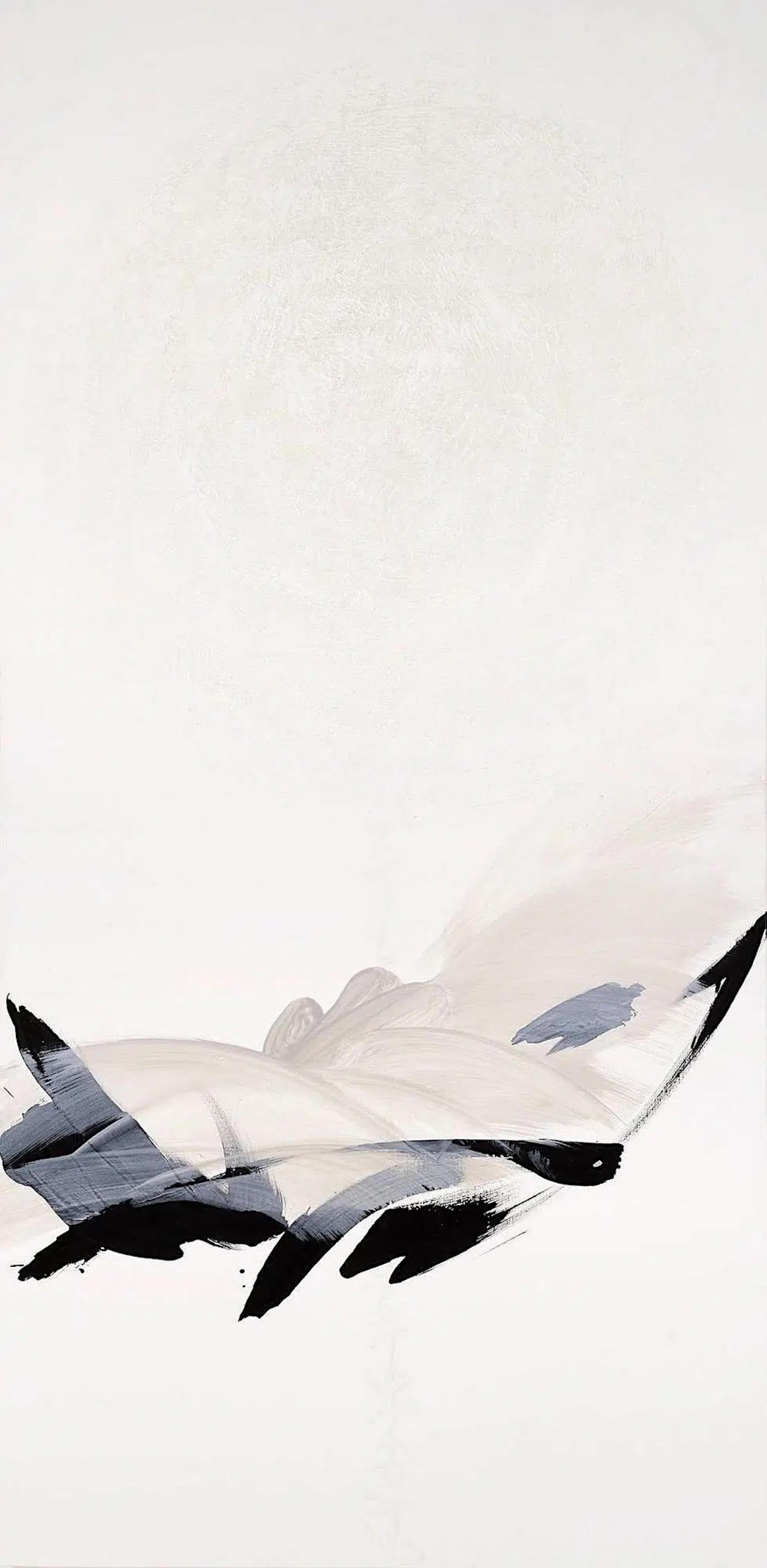 TN 544 is a unique acrylic on canvas painting by Japanese contemporary artist Hachiro Kanno, dimensions are 194 × 97 cm (76.3 × 38.1 in).
The artwork is signed, sold unframed and comes with a certificate of authenticity.

This work belongs to the