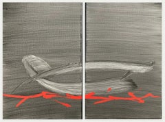 TN 900-D by Hachiro Kanno - Calligraphy, abstract painting, Japan