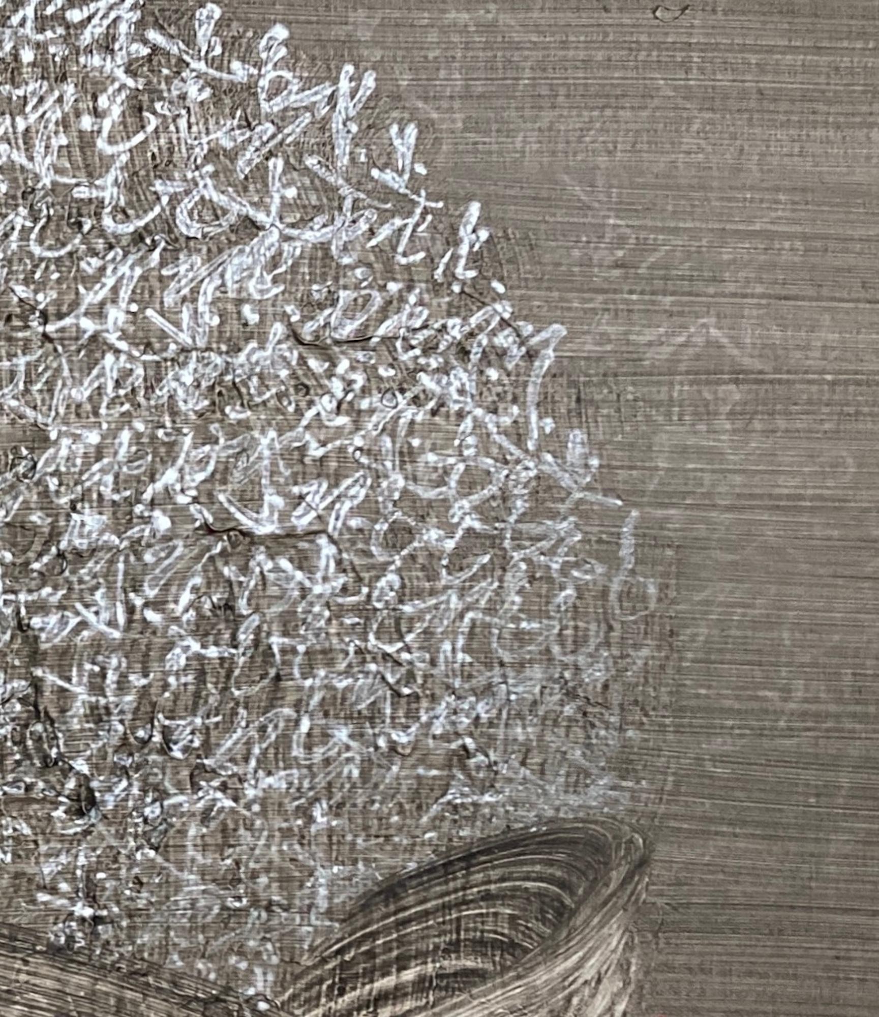 TN 902-D by Hachiro Kanno - Calligraphy, abstract painting, acrylic For Sale 5