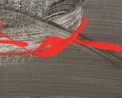 TN 902-D by Hachiro Kanno - Calligraphy, abstract painting, acrylic