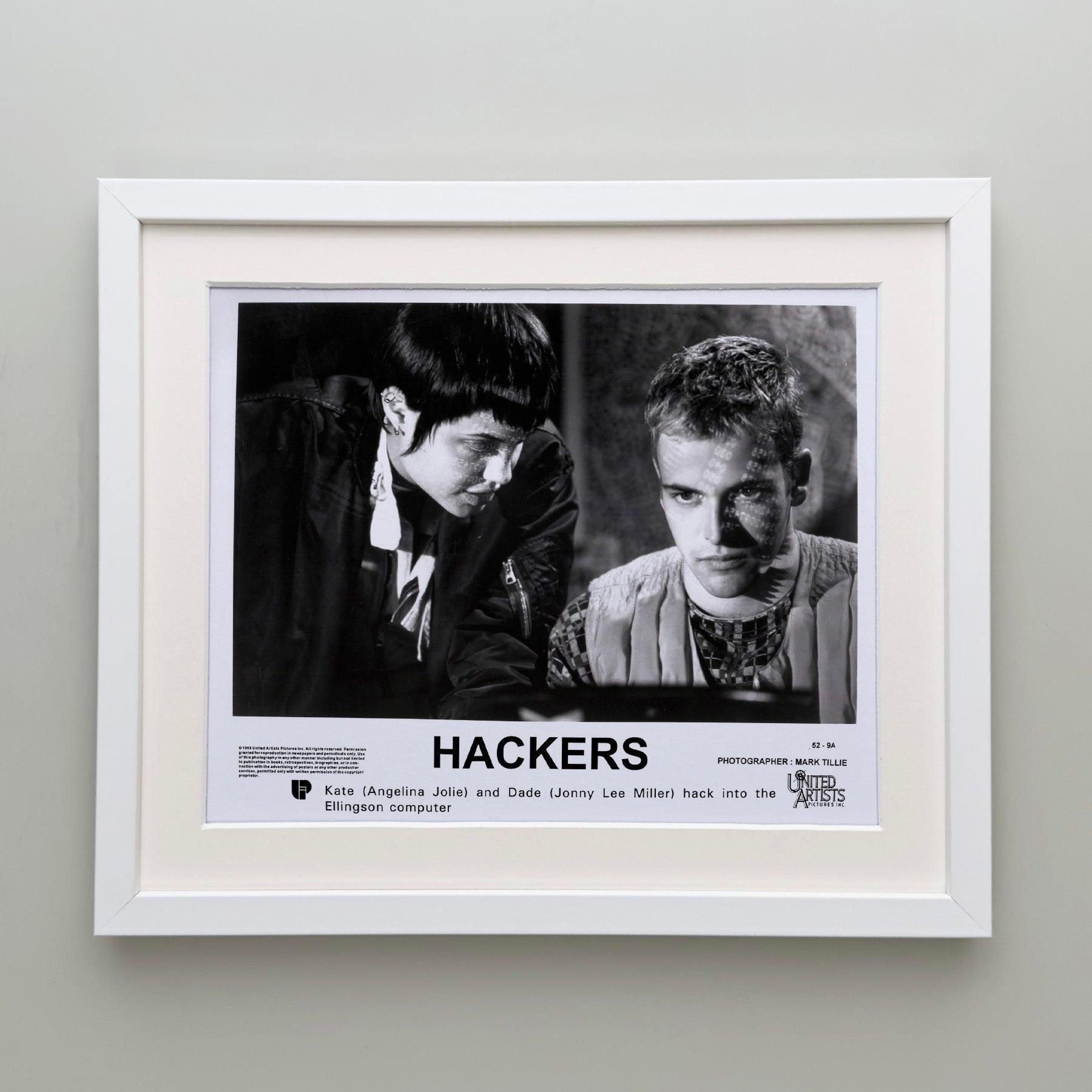 Hackers 1995 Publicity Film Movie Press Still Framed Excellent état - En vente à Bath, Somerset