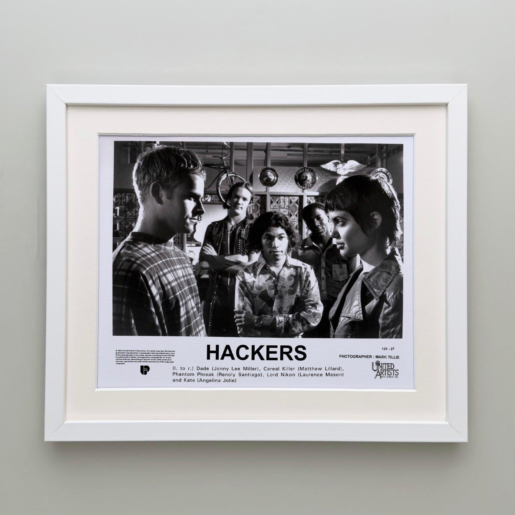Hackers 1995 Publicity Film Movie Press Still Framed Excellent état - En vente à Bath, Somerset