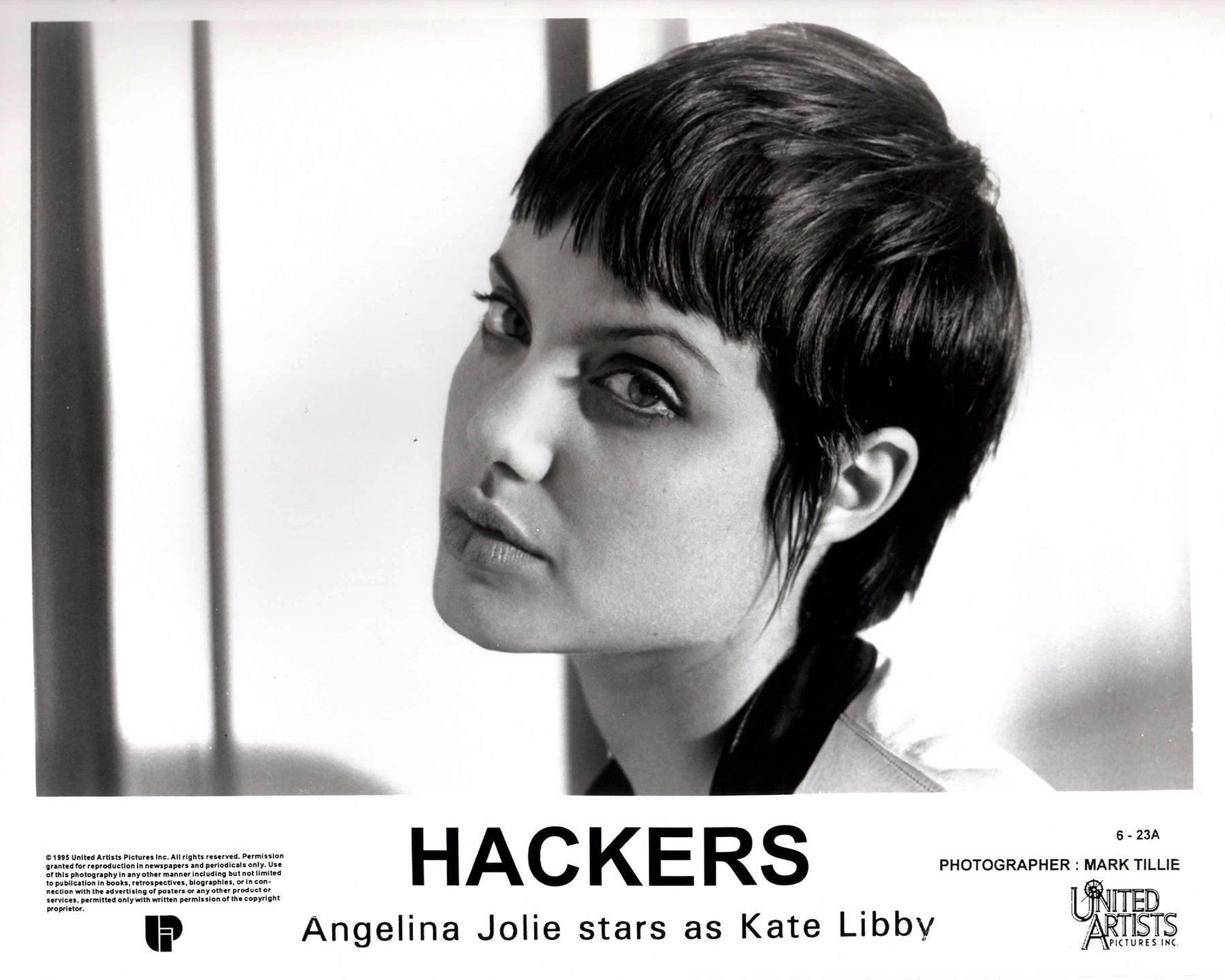 Papier Hackers 1995 Publicity Film Movie Press Still Framed en vente