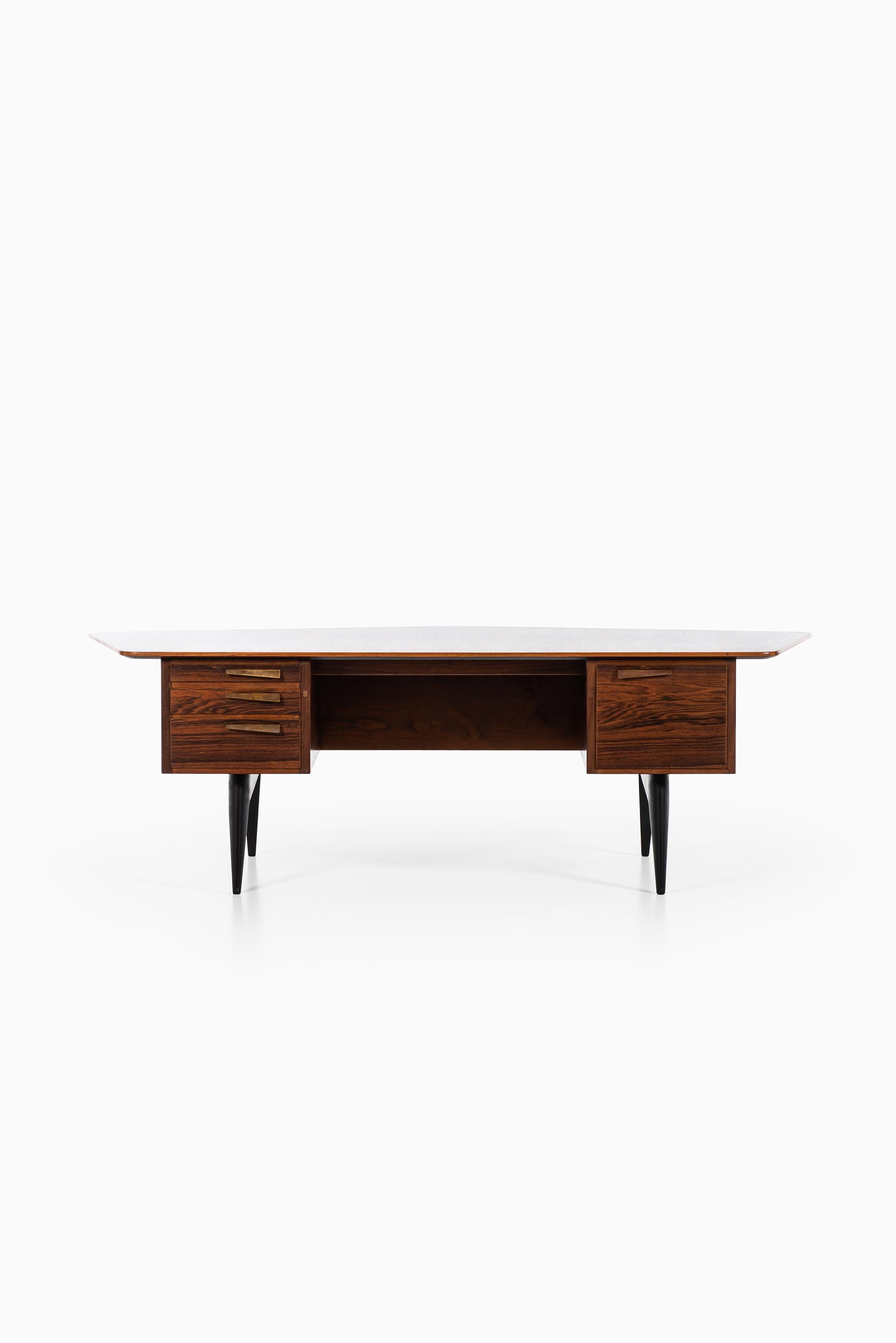 Rare desk designed by Hadar Schmidt. Produced by Hadar Schmidt in Sweden.