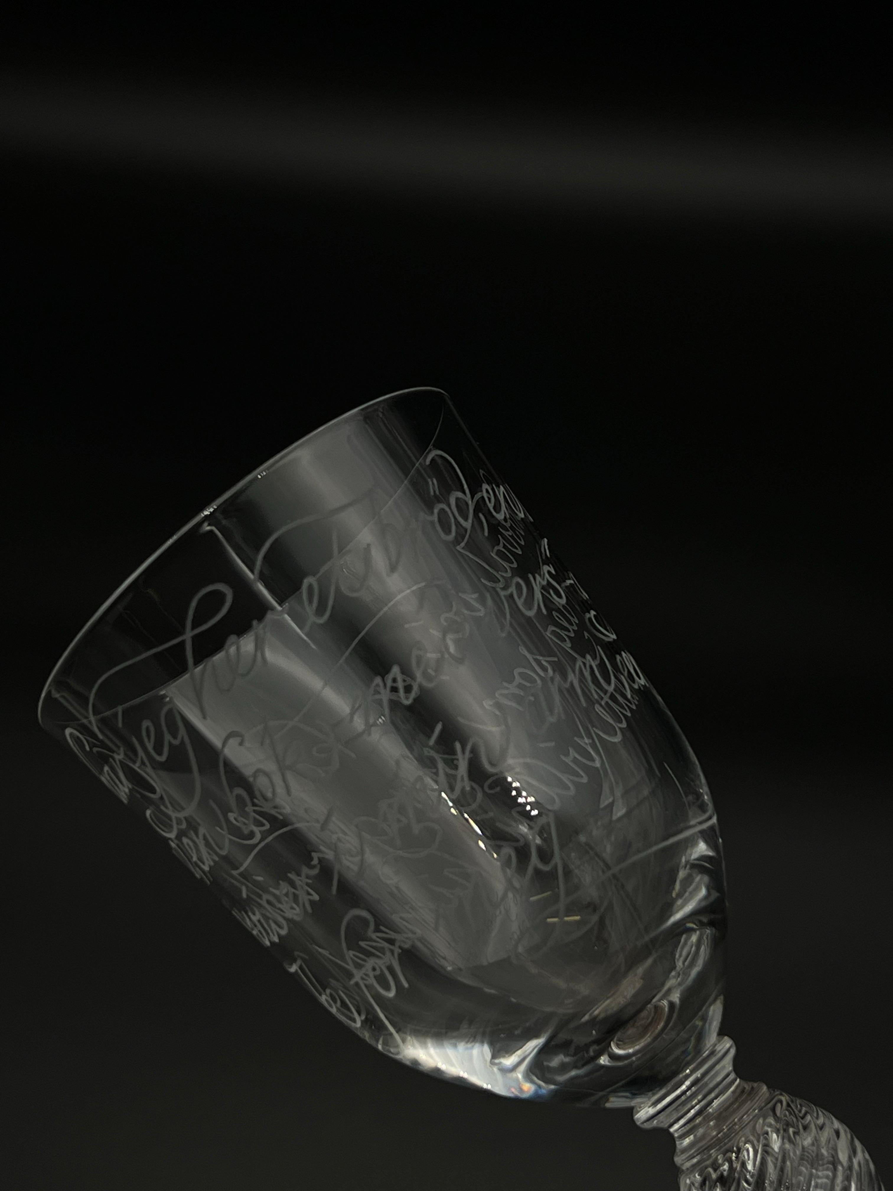 Hadeland- Willy Johansson (1921-1993) pokal di design con iscrizioni incise in vendita 2