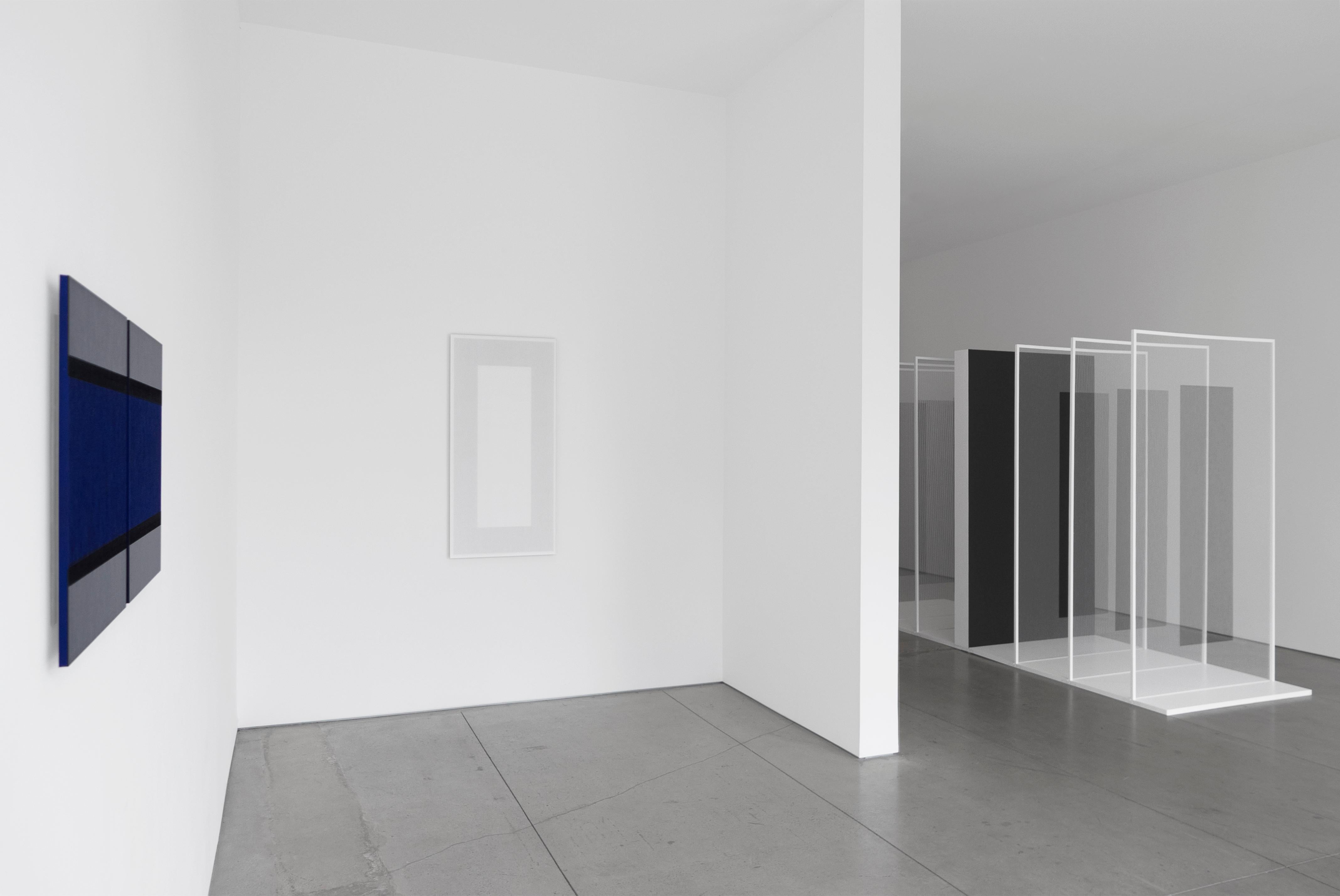 Peinture sur fil 2019-4 - Minimaliste Painting par Hadi Tabatabai