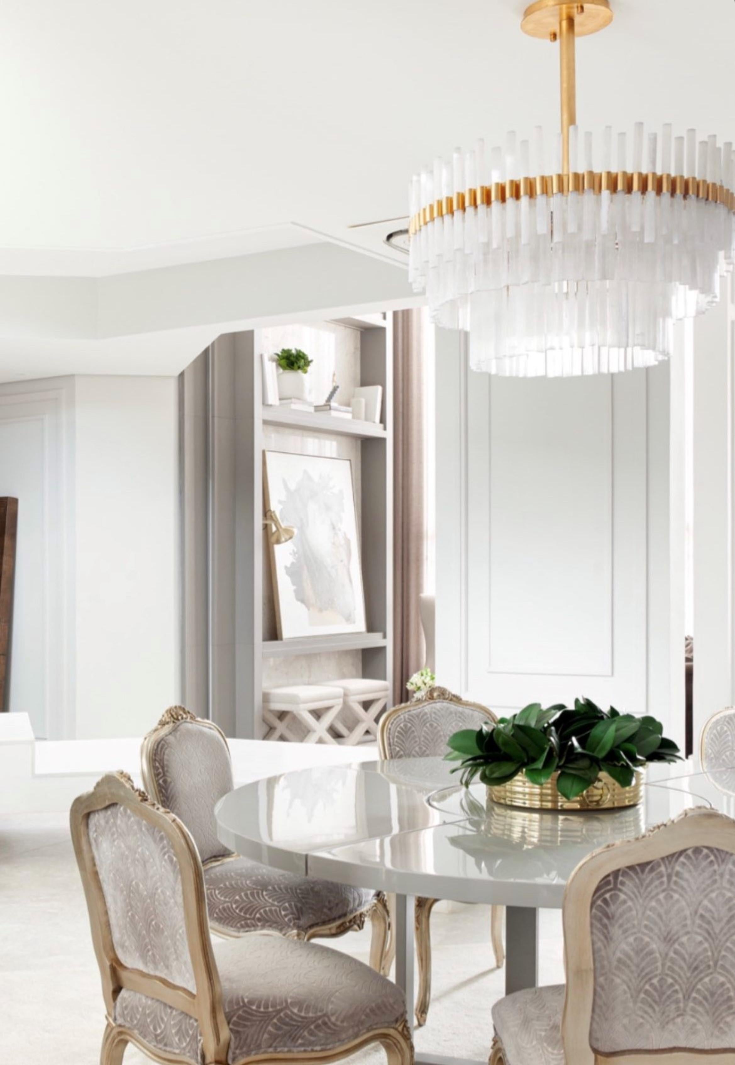 Selenite Table Lamp by Aver For Sale 5