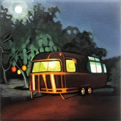 Airstream of Panoche, Oil Painting