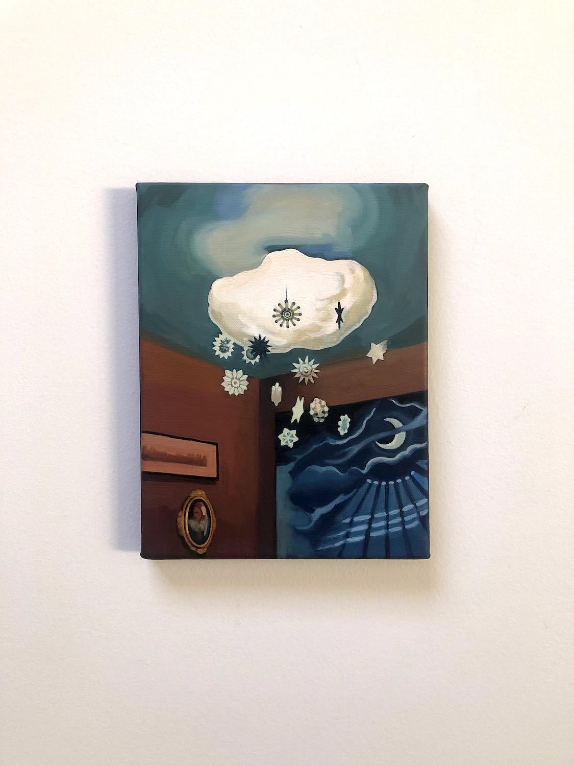 Nube de interior, Pintura al óleo - Painting Surrealista de Hadley Northrop