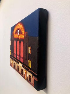 Reise mit dem Zug, Ölgemälde