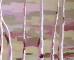 "Aspen & Sage" (2022) By Hadley Rampton, Original Landscape Oil Painting