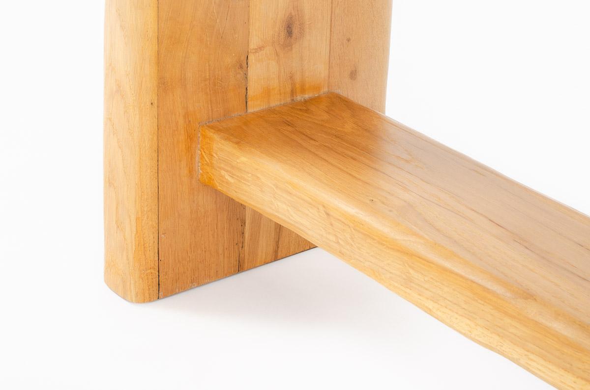 Hadrien console table in oak G44 collection For Sale 7