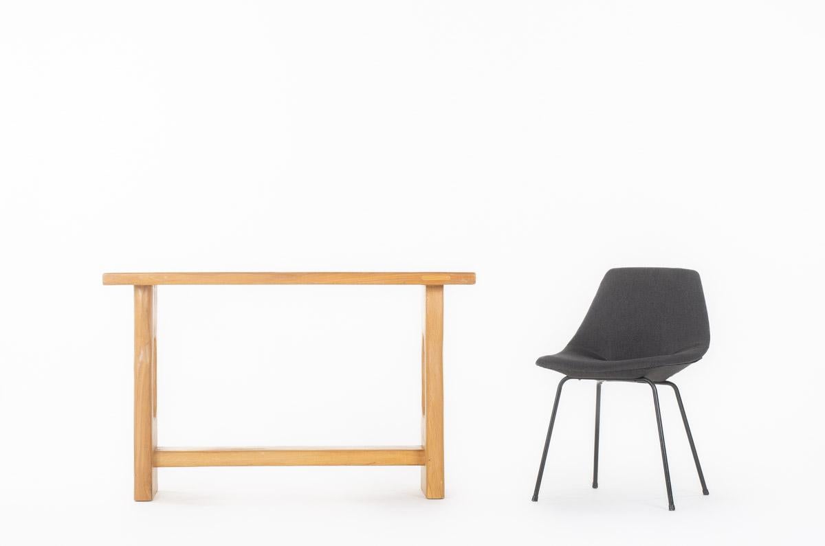 Contemporary Hadrien console table in oak G44 collection For Sale