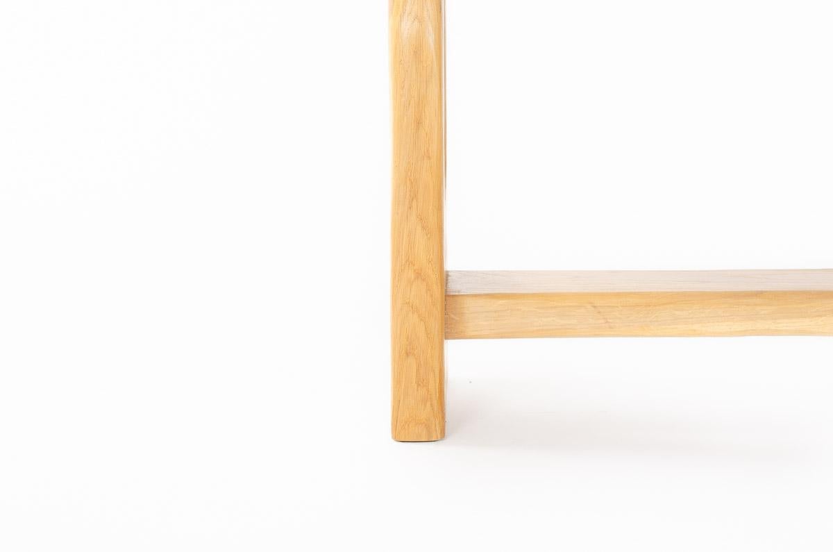 Hadrien console table in oak G44 collection For Sale 1