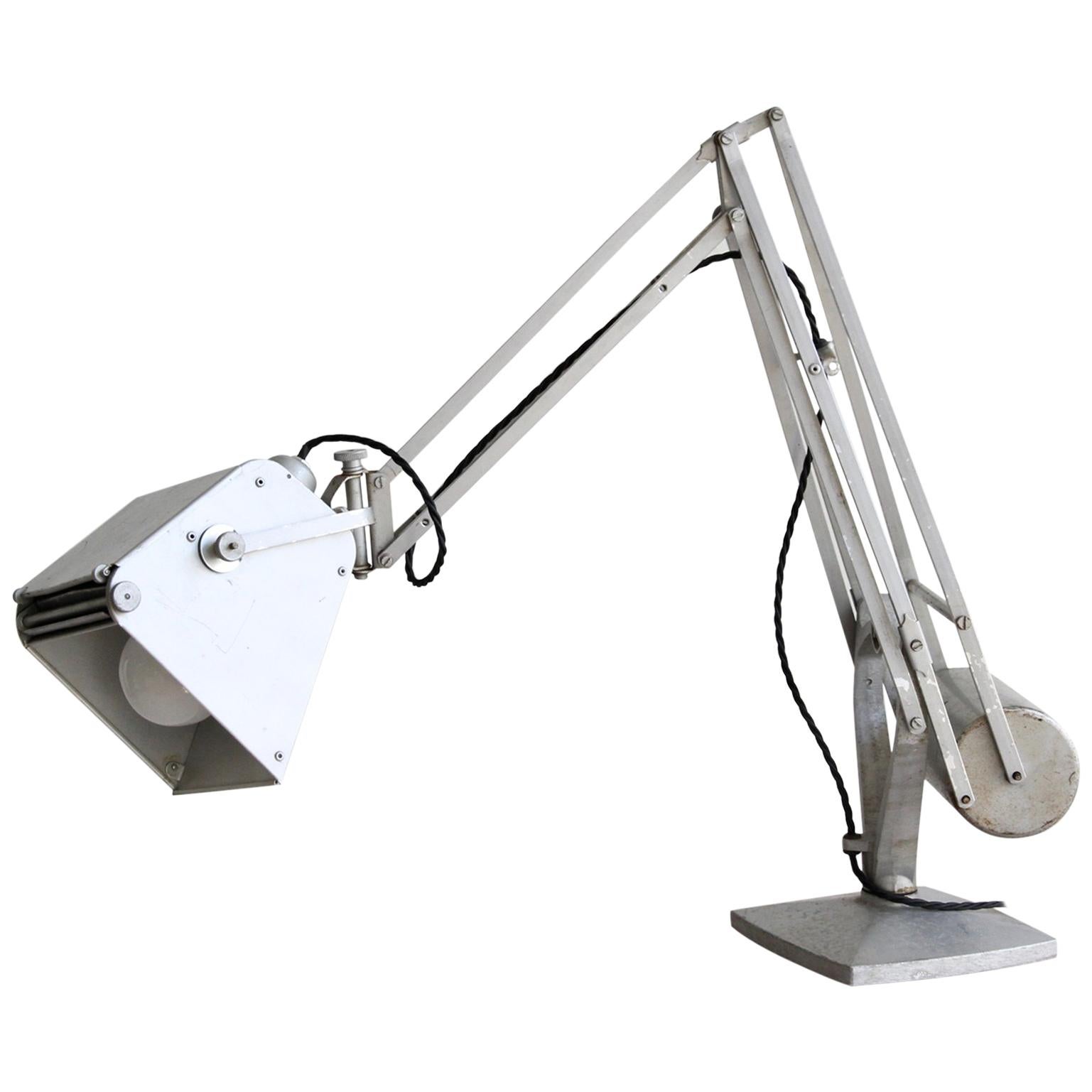 Hadrill and Horsemann Counter Balance Desk Lamp For Sale