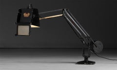 Hadrill & Horstman Desk Lamp, England circa 1950