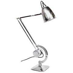 Hadrill & Horstmann Counterpoise Desk Lamp Chromed and Polished Metal
