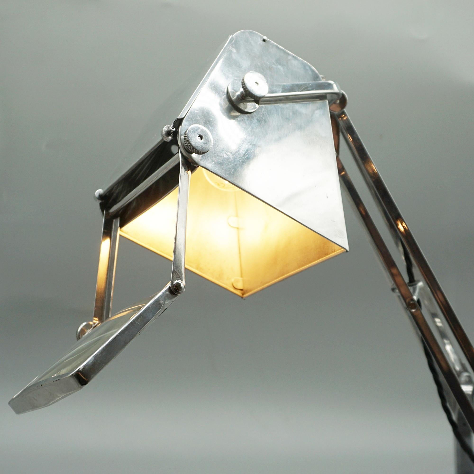 Hadrill & Horstmann Mid-Century Pluslite Table Lamp For Sale 4