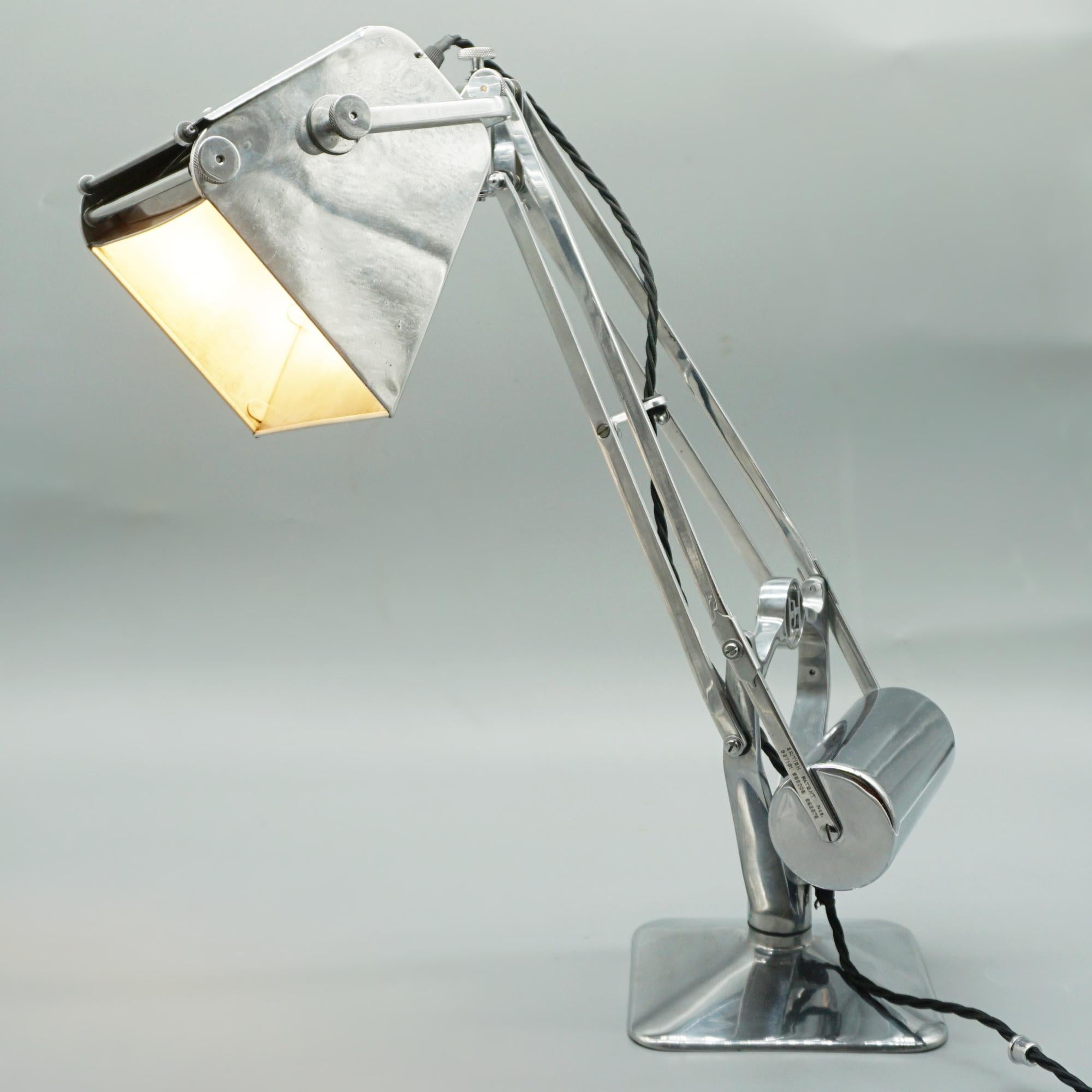 Hadrill & Horstmann Mid-Century Pluslite Table Lamp For Sale 5