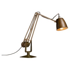 Hadrill & Horstmann Task Lamp, England circa 1950