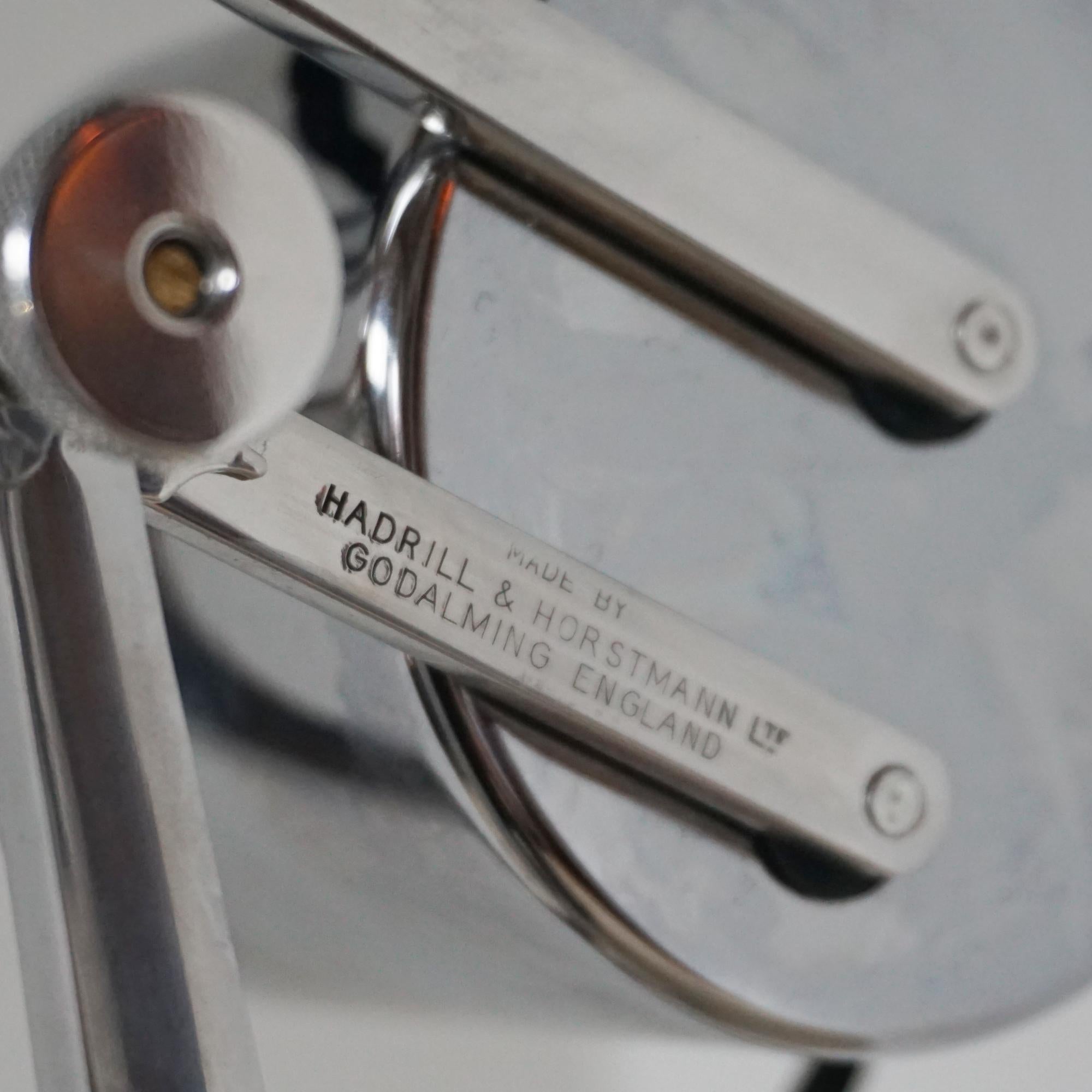 Hadrill & Hortsmann, lampe de chariot originale des années 1950 en vente 1