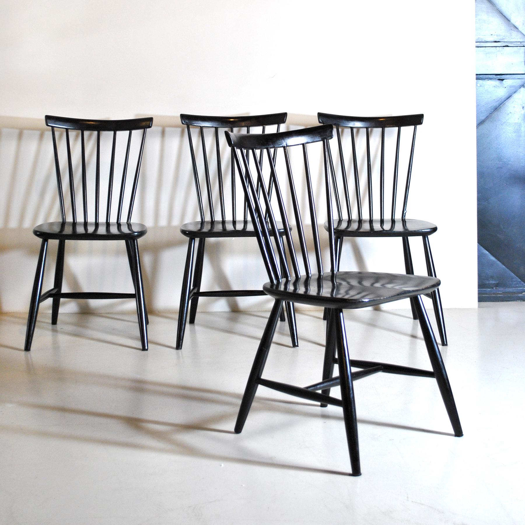 Haga Fors Chairs Scandinavian Style In Good Condition For Sale In bari, IT