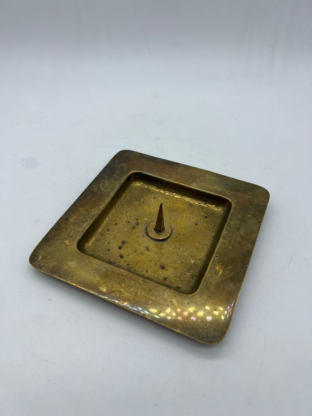 Candeliere in ottone Hagenauer in vendita 1