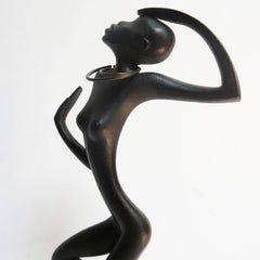 Hagenauer Art Deco Dancing Woman African Sculpture