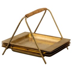 Ceniceros Hagenauer con soporte circa años 50 'Firmados