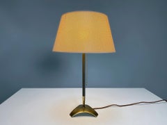 Hagenauer Mid-Century Modern Brass Tripod Table Lamp, 1960s, Austria