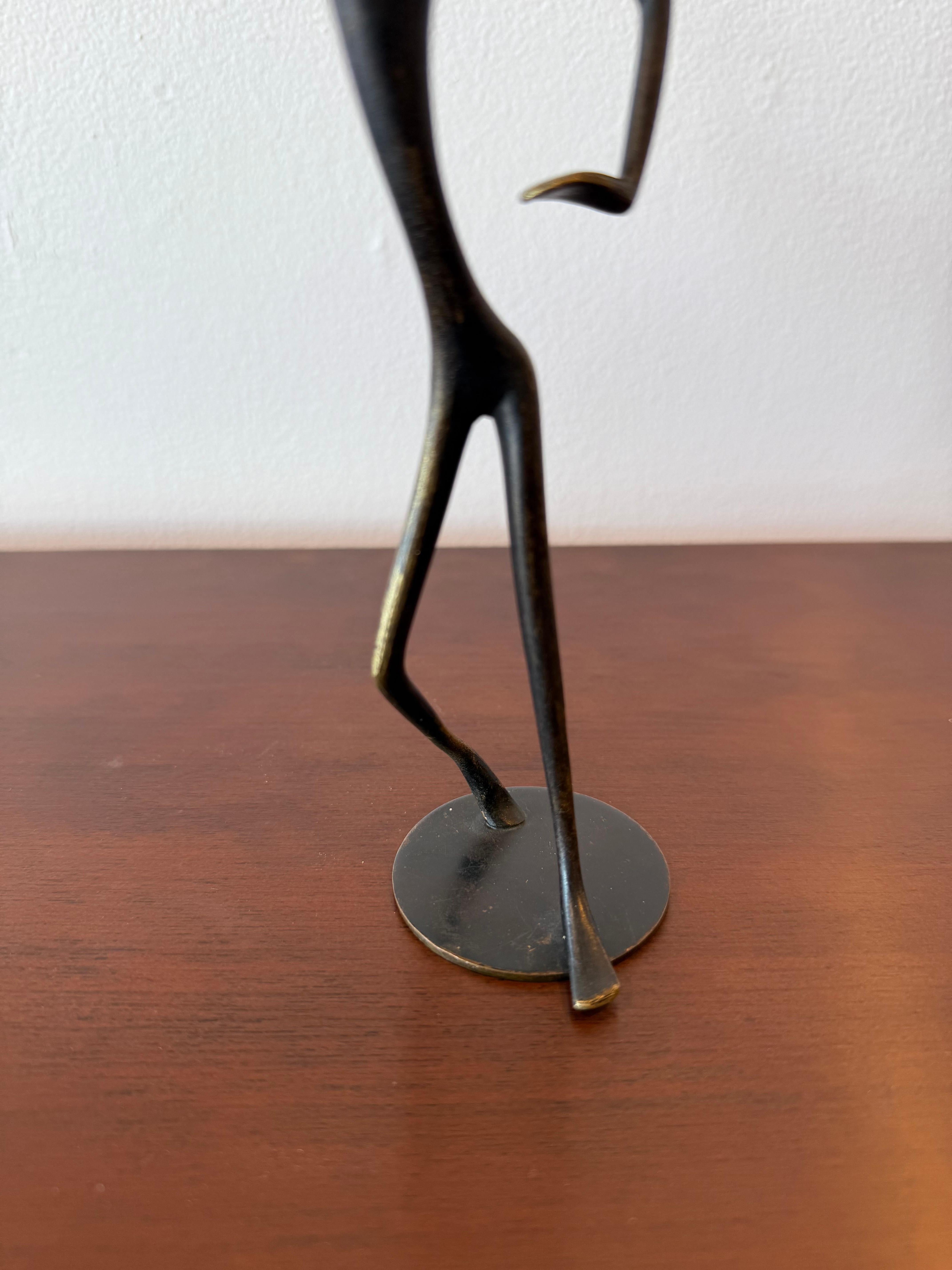 Mid-Century moderno Hagenauer Bronze Dancer Sculpture in vendita