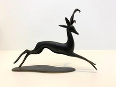 Hagenauer Bronze Deer Sculpture
