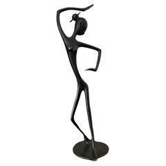 Hagenauer Mid Century Bronze Figural Sculpture