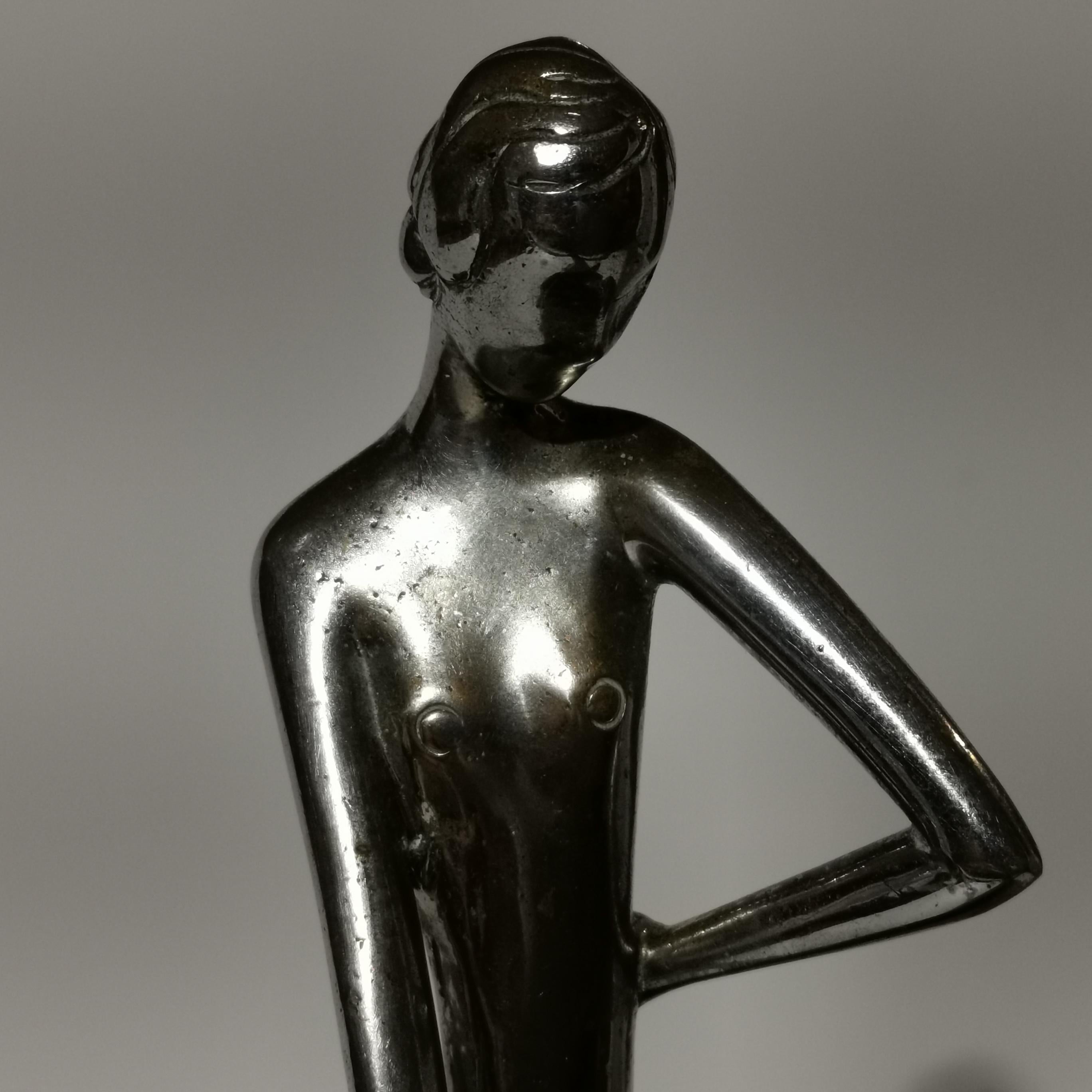 Sculpture de Hagenauer « Femme marchant en panthère », Vienne en vente 2