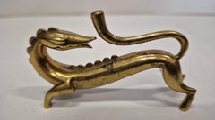 Hagenauer Wien: Drachenskulptur aus Messing, um 1920