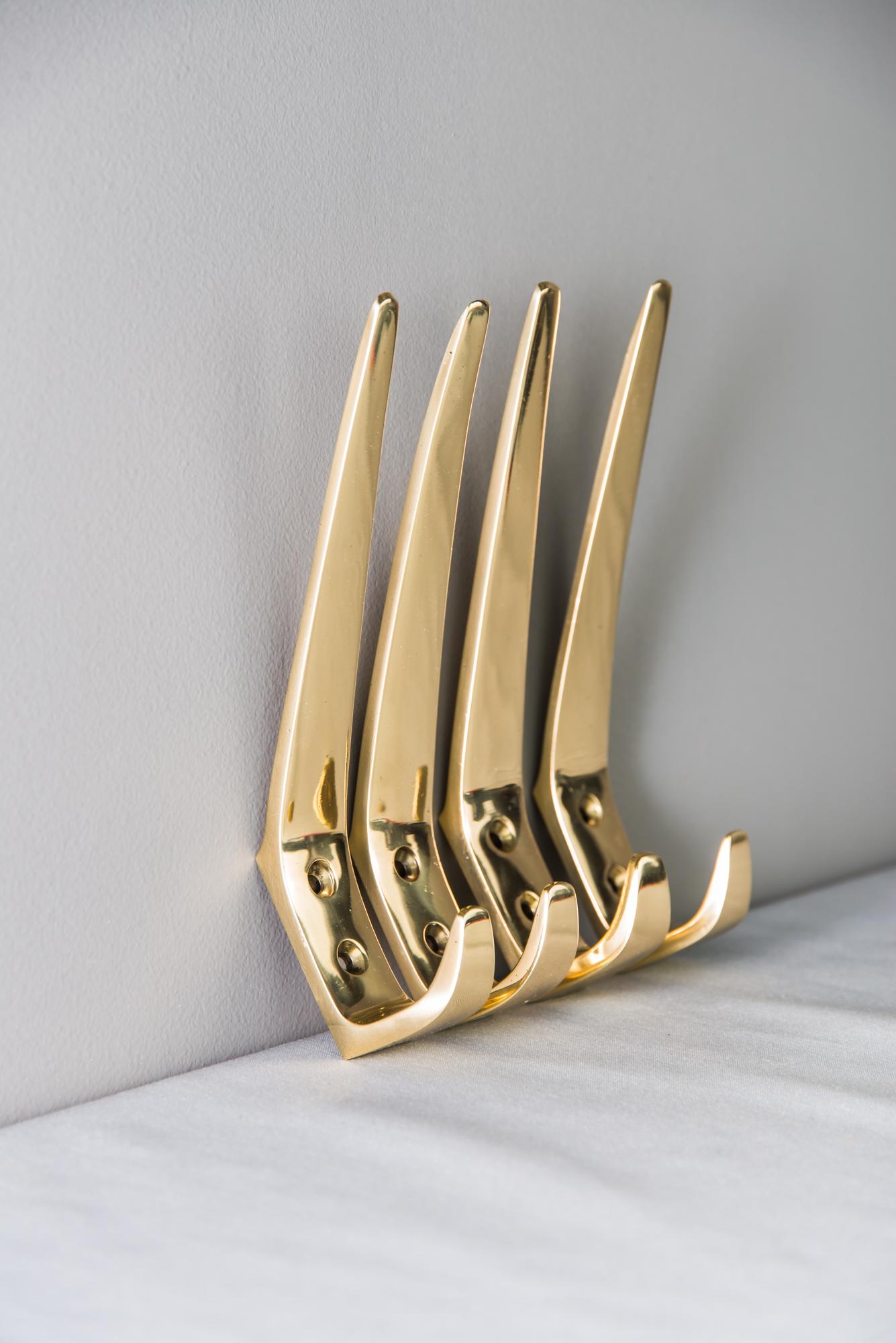 Mid-Century Modern Hagenauer Wall Hooks, circa 1950s