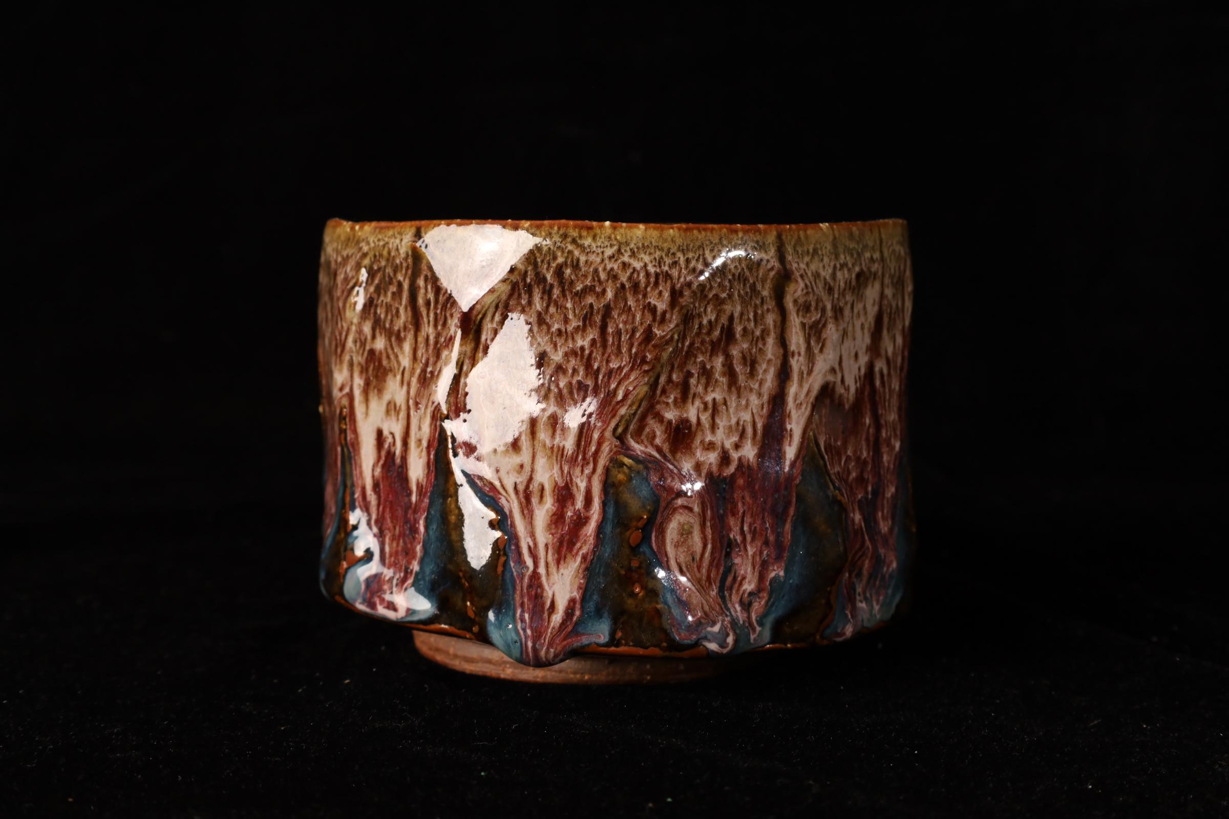 XXIe siècle et contemporain Chawan ( bol à thé) du célèbre Seigan Yamane en vente