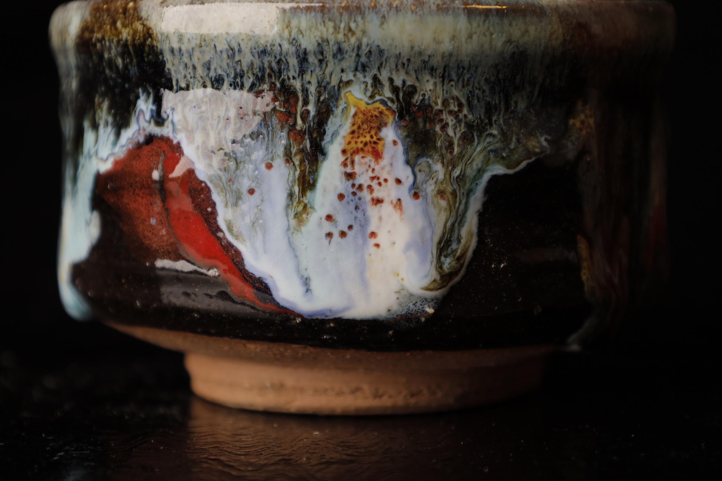 Hagi-ware Shawn (cuenco de té) del famoso Seigan Yamane Siglo XXI y contemporáneo en venta