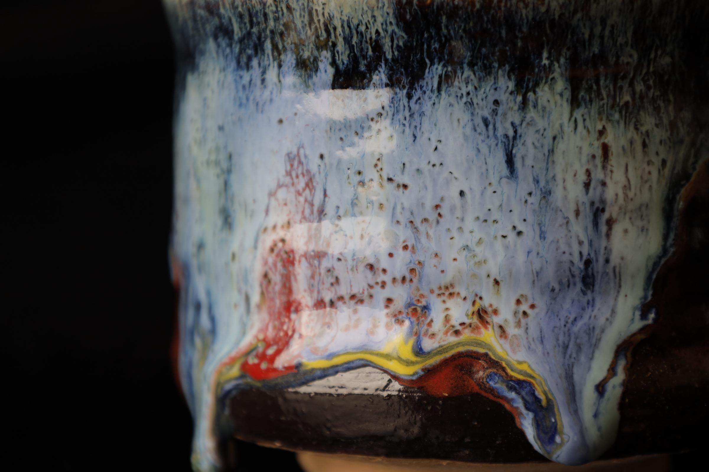 Ceramica Hagi-ware Shawn (ciotola da tè) del famoso Seigan Yamane in vendita